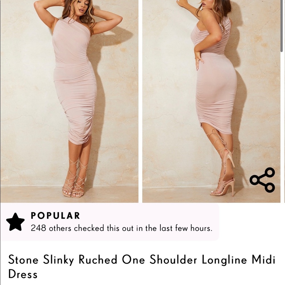 Body sculpted midi dress